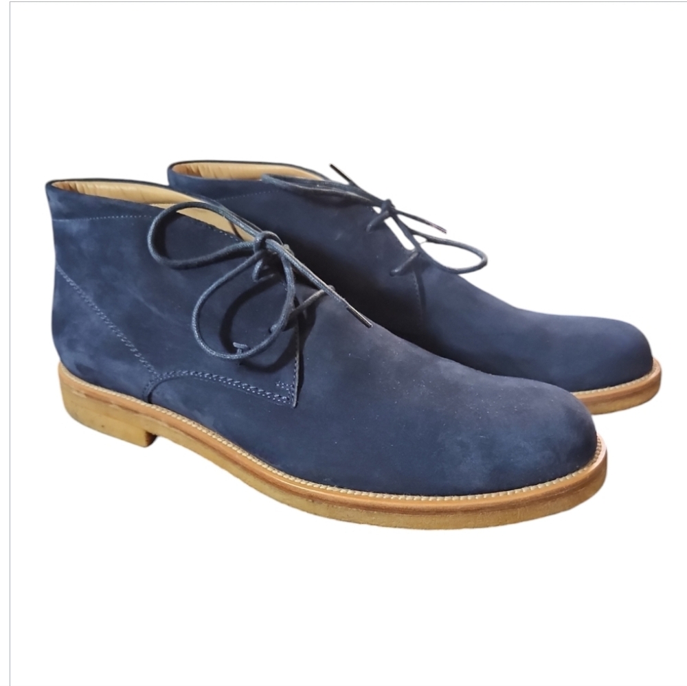 Tod's Blue Chukka Boots